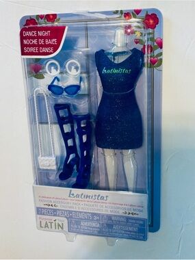 Latinistas doll outfit and accessories brand  new